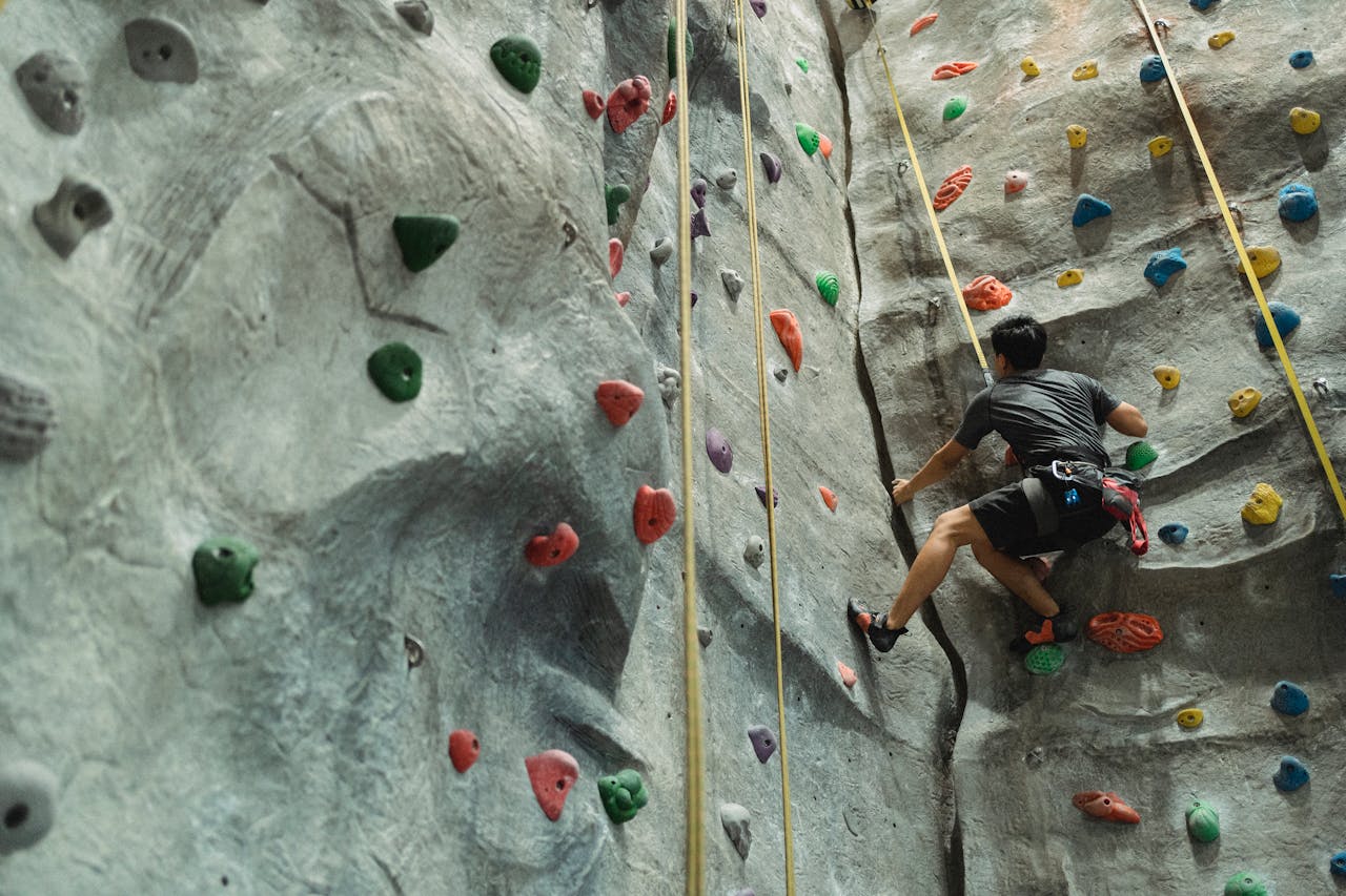 mountaineer climbing wall | 