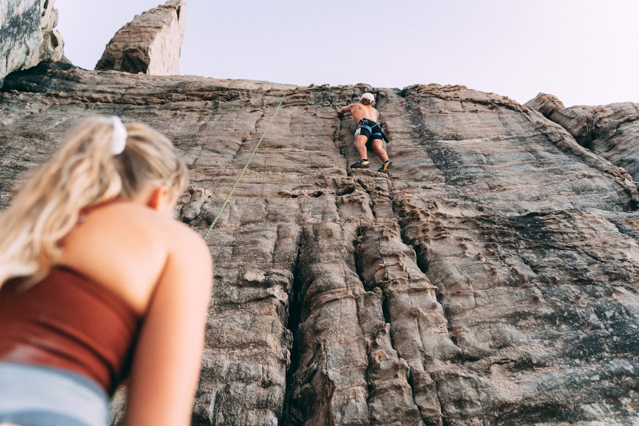 rock climbing |