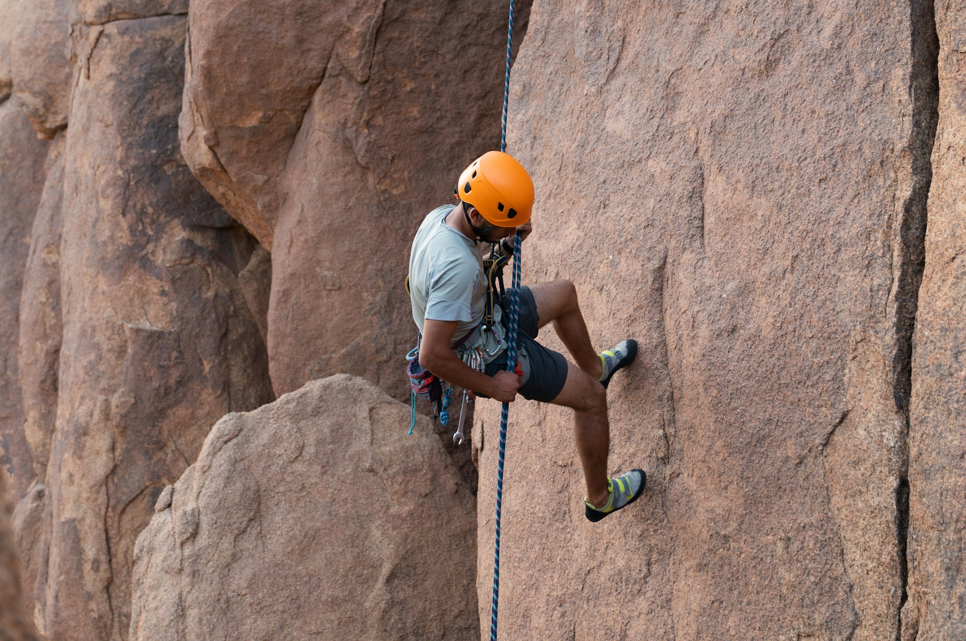 man climbing | 