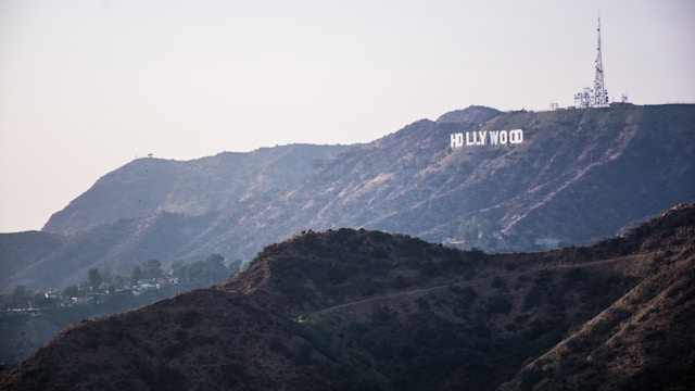 Los Angeles Mountains Near Hollywood |
